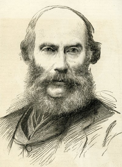 James Francis Danby (1816-1875) ilustrace z The Graphic 27. listopadu 1875 od English School