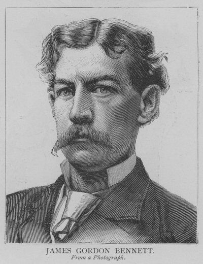 James Gordon Bennett (rytina) od English School