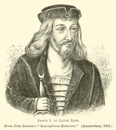 Jakub I. v pozdějším životě od English School