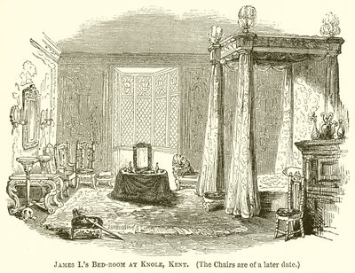 James Is Bed-Room v Knole, Kent od English School