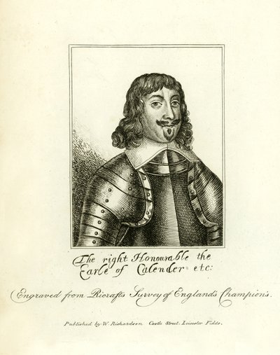 James Levingston, hrabě z kalendáře od English School