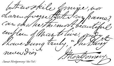 James Montgomery (básník) od English School