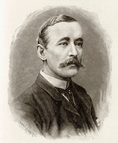 James Sligo Jameson, 1890 (dřevoryt) od English School
