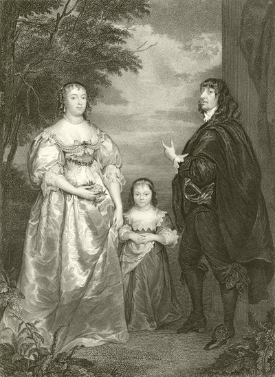 James Stanley 7., hrabě z Derby a Charlotte de la Tremouille, jeho hraběnka od English School