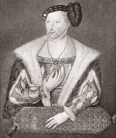 James V, skotský král od English School