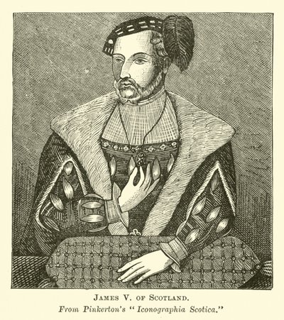 James V. ze Skotska od English School