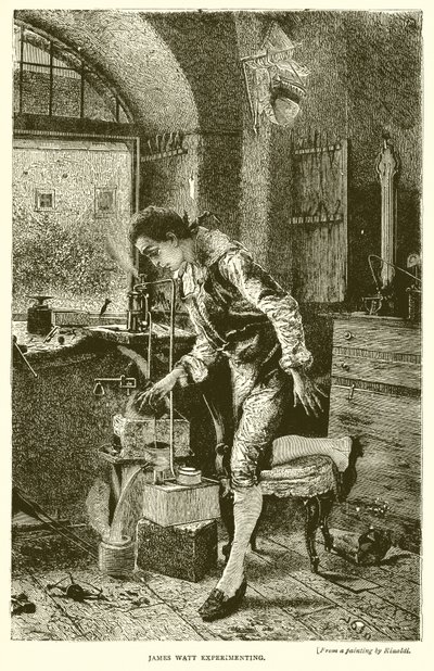 James Watt experimentuje od English School