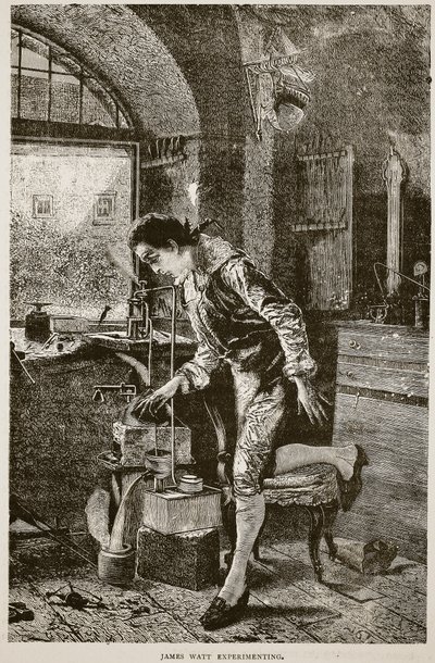 James Watt experimentuje od English School