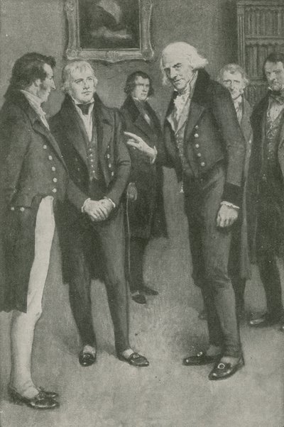 James Watt se setkává s Walterem Scottem od English School