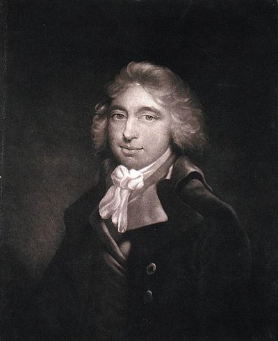 Jan Ladislav Dussek (1760-1812) 1793 (mezzotinta) od English School