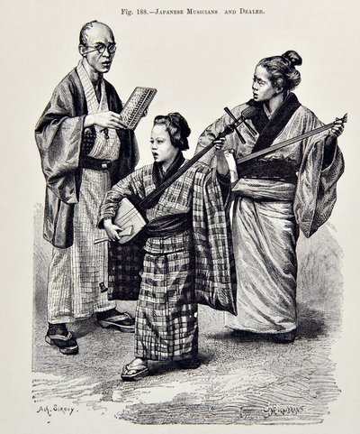 Japonští hudebníci od English School
