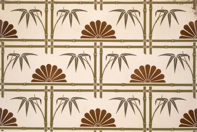 Japonský ornament, z Praktický dekoratér a ornamentalista, 1892 od English School