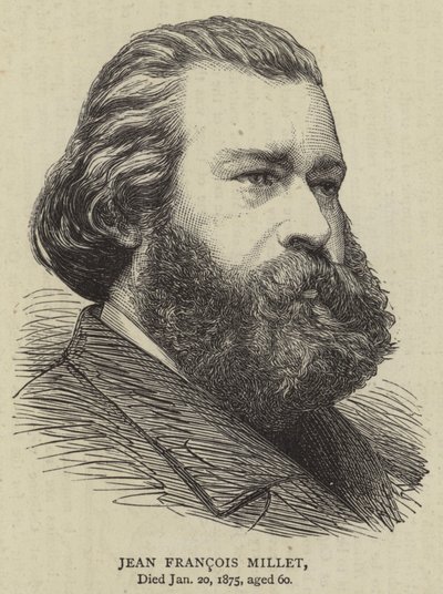 Jean Francois Millet (rytina) od English School
