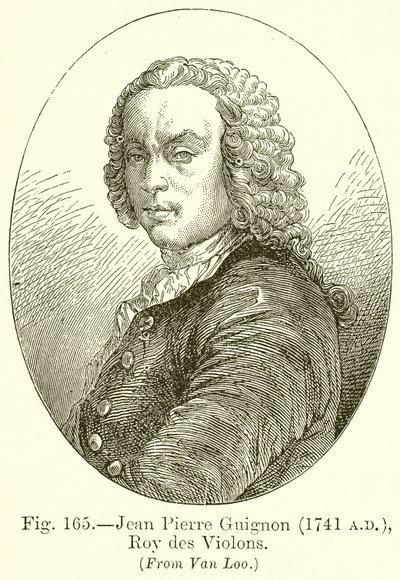 Jean Pierre Guignon, Roy des Violins 1741 od English School