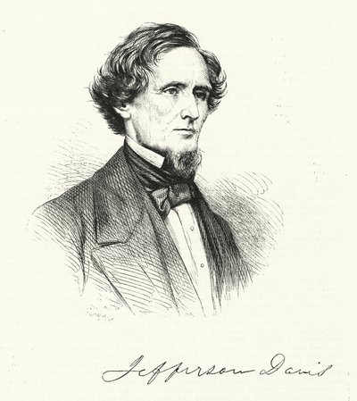 Jefferson Davis (rytina) od English School