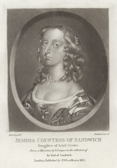 Jemima hraběnka ze Sandwiche od English School