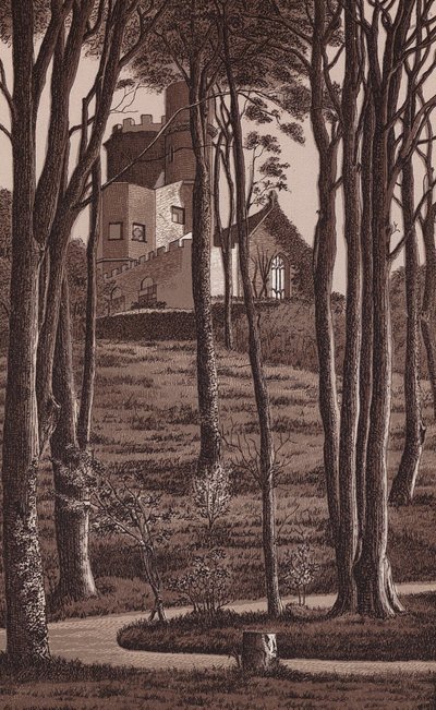 Jersey, Chanelské ostrovy: (litografie) od English School