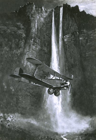 Jim Angel objevil to, co se začalo nazývat Angel Falls ve Venezuele od English School