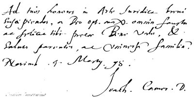 Joachim Chamberlain od English School