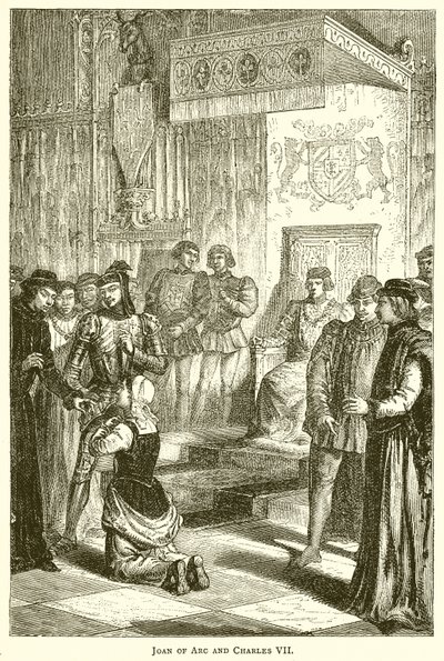 Johanka z Arku a Karel VII od English School