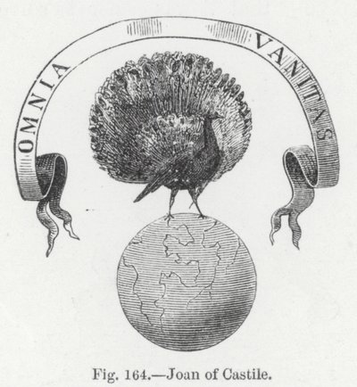 Johanka Kastilská (rytina) od English School