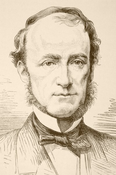 Johan-Marguerite-Emile Lemoinne (litho) od English School