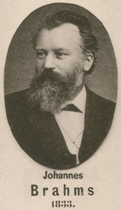 Johannes Brahms (rytina) od English School