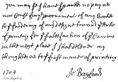 John Bagford od English School