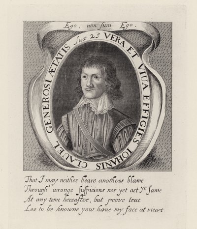 John Clavel (rytina) od English School