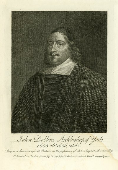 John Dolben, arcibiskup z Yorku od English School