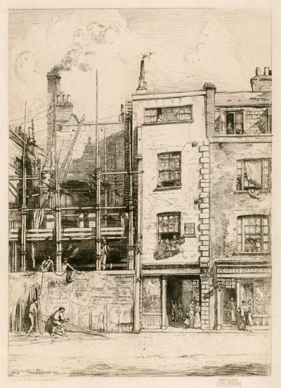 Dům Johna Drydense ve Fetter Lane od English School