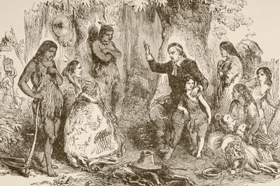 John Eliot (litho) od English School