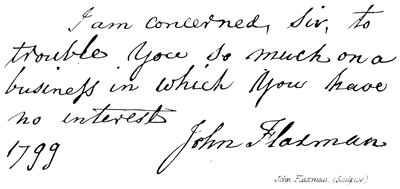 John Flaxman, (sochař) od English School