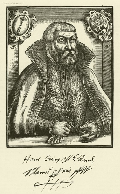 John George, kurfiřt braniborský od English School