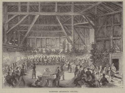 John Hampden Memorial Dinner, která se konala v souvislosti s postavením jeho pomníku od English School