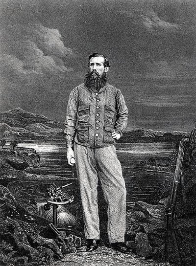 John Hanning Speke, Frontispiz für sein Buch 