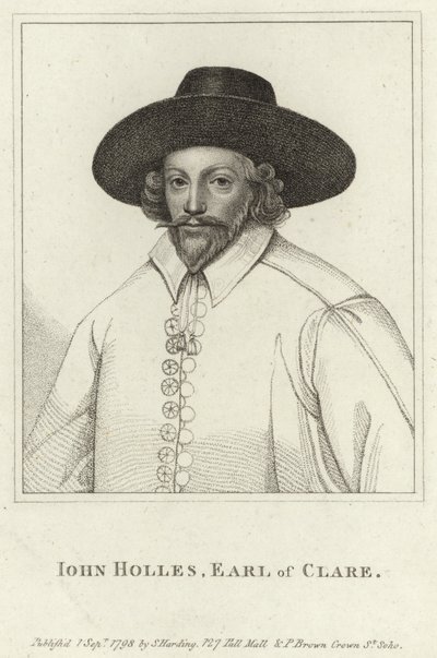 John Holles, hrabě z Clare od English School
