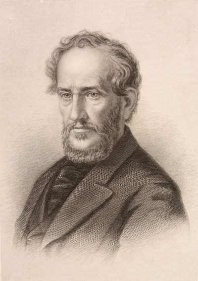 John Howard Payne, americký dramatik a herec (rytina) od English School