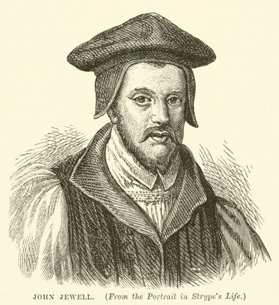 John Jewell (rytina) od English School