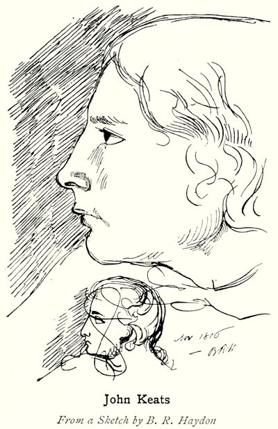 John Keats (rytina) od English School