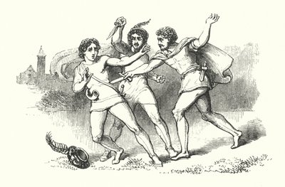 John Keats: Keats: Ilustrace k Isabelle (rytina) od English School