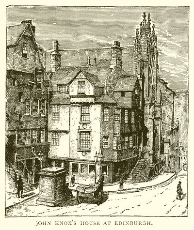 Dům Johna Knoxe v Edinburghu od English School