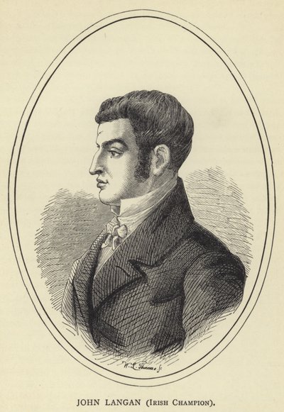 John Langan, irský šampion od English School