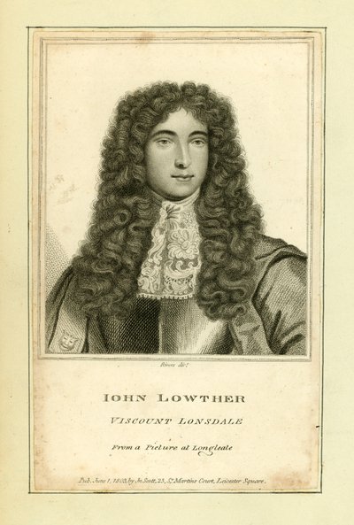 John Lowther, vikomt Lonsdale od English School