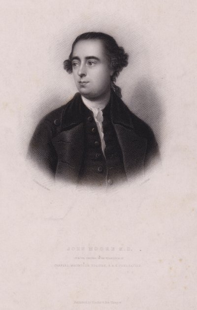 John Moore, skotský lékař (rytina) od English School