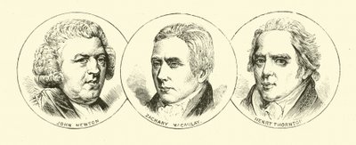 John Newton; Zachary Macaulay; Henry Thornton od English School