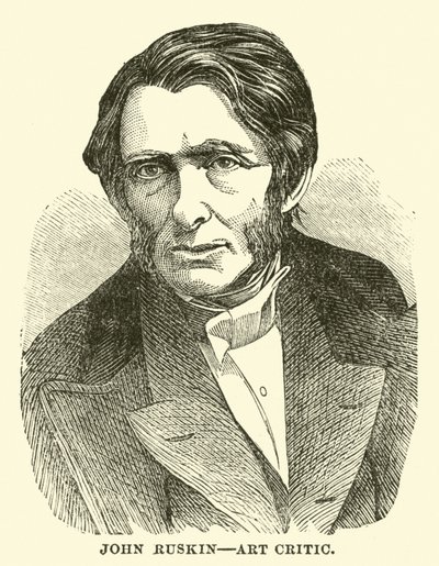 John Ruskin, umělecký kritik od English School