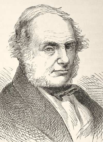 John Russell, 1. Earl Russell, z „Národní a domácí historie Anglie“ od Williama Hickmana Smith Aubrey (1858-1916), vydaný v Londýně, kolem roku 1890 od English School