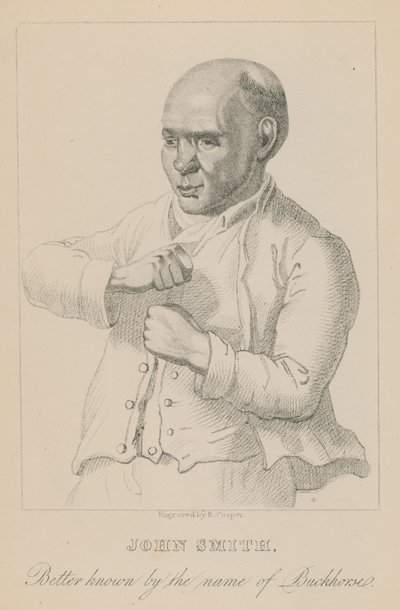 John Smith, známější pod jménem Buckhorse, boxer těžké váhy od English School