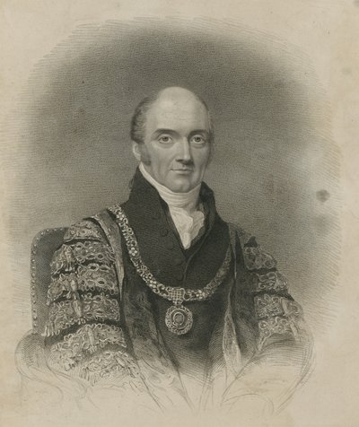 John Thomas Thorp, primátor Londýna v roce 1815 od English School